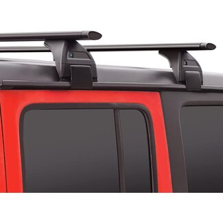 Wonderdriver Roof Rack Cross Bars 200lb Compatible with Jeep Wrangler JK JL Gladiator JT 2007-2024 Heavy Duty Lockable, 2 & 4 Door Aluminum Crossbars Rooftop Cargo Black Kayak Bike Carrier