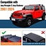 Wonderdriver Roof Rack Cross Bars 200lb Compatible with Jeep Wrangler JK JL Gladiator JT 2007-2024 Heavy Duty Lockable, 2 & 4 Door Aluminum Crossbars Rooftop Cargo Black Kayak Bike Carrier