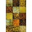 Mohawk Home Patchwork Panel Transitional Geometric, Ornamental Dark Brown 7' 6" x 10' Area Rug Perfect for Kitchen, Living Room, Kid's Room