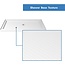 DreamLine SlimLine 34 in. D x 42 in. W x 2 3/4 in. H Center Drain Single Threshold Shower Base in White, DLT-1134420