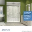DreamLine SlimLine 34 in. D x 42 in. W x 2 3/4 in. H Center Drain Single Threshold Shower Base in White, DLT-1134420