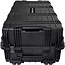 MEIJIA All Weather Portable Rolling Tactical Waterproof Gun Case, Rifle Case,Dry Box with Foam and Wheels,44.81 x25.31x16.50inches(Elegant Black)