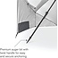 Sport-Brella Premiere XL UPF 50+ Umbrella Shelter for Sun and Rain Protection (9-Foot, Gray)