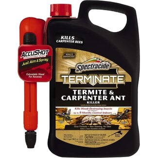 Spectracide Terminate Termite and Carpenter Ant Killer 1.33 Gallons, 4 count