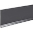 Mohawk Vinyl Cove Wall Base Molding Trim in Charcoal 4”W x 120’ L roll; one roll per Carton