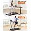 Treadmill with Incline, Foldable Walking Pad Under Desk, 2.5HP Treadmills for Home/Office, Installation-Free, Remote Control/App Control