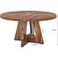 LITTLE TREE 47 Inch Farmhouse Round Dining Table for 4,Kitchen Small Dinner Table,Wood Dinning Table for Kitchen Dining Room,Living Room