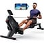 Magnetic Rowing Machine, UTRYUP Bluetooth Rower Machine for Home, Upgrade Resistance Strength with 16 Levels, Custom Widened Foot Pedals, 350 Lbs Weight Capacity