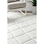 nuLOOM Deloise Trellis Shag Area Rug, 8x10, White