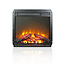 18 Inch Electric Fireplace Insert, Ultra Thin Heater with Log Set & Realistic Flame, Overheating Protection