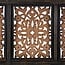 Deco 79 32661 Ebony Hand Carved Wood Wall Decor Sculpture, Brown, 72"H,20"W