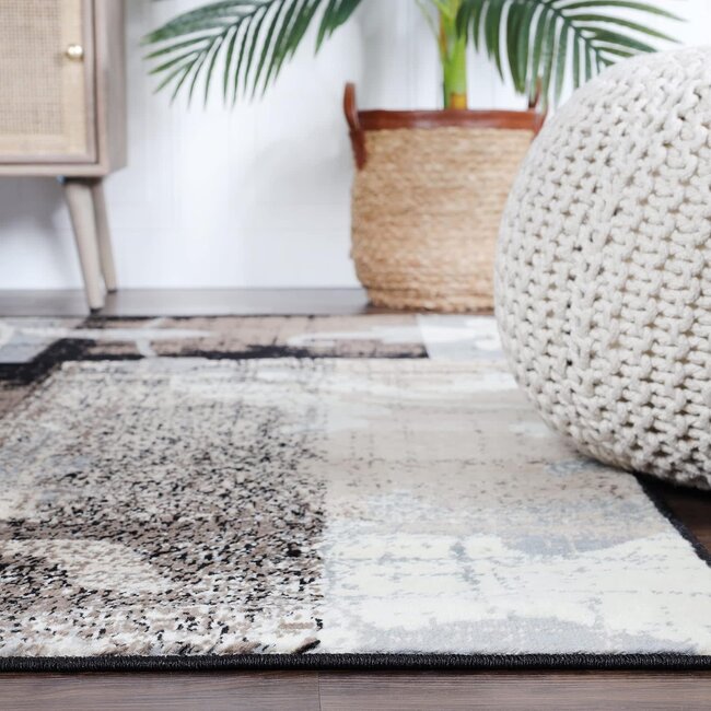 Superior Indoor Area Rug, Jute Backed, Perfect for Entryway, Office