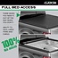 Gator ETX Soft Roll Up Truck Bed Tonneau Cover | 53412 | Fits 2007 - 2021 Toyota Tundra w/ track system, will not work with Trail Edition models 5' 7" Bed (66.7'')