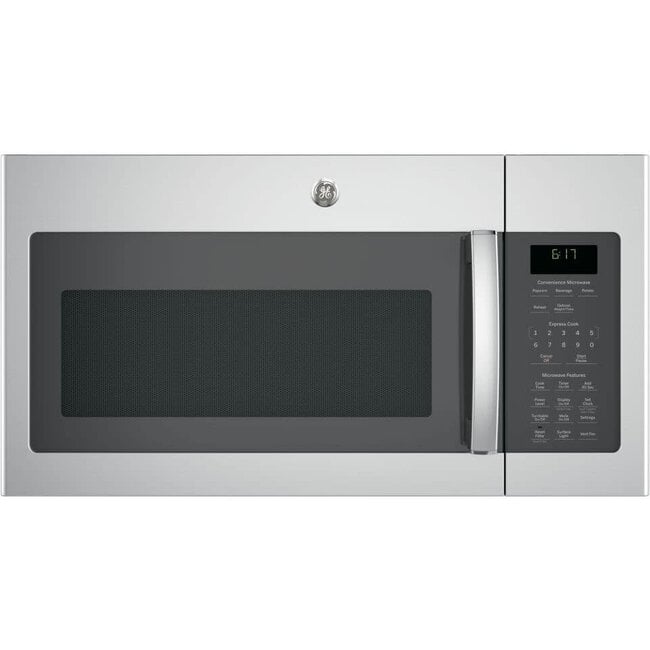 GE JVM6172SKSS 1.7 Cu. Ft Oven Over The Range Microwave, Stainless Steel