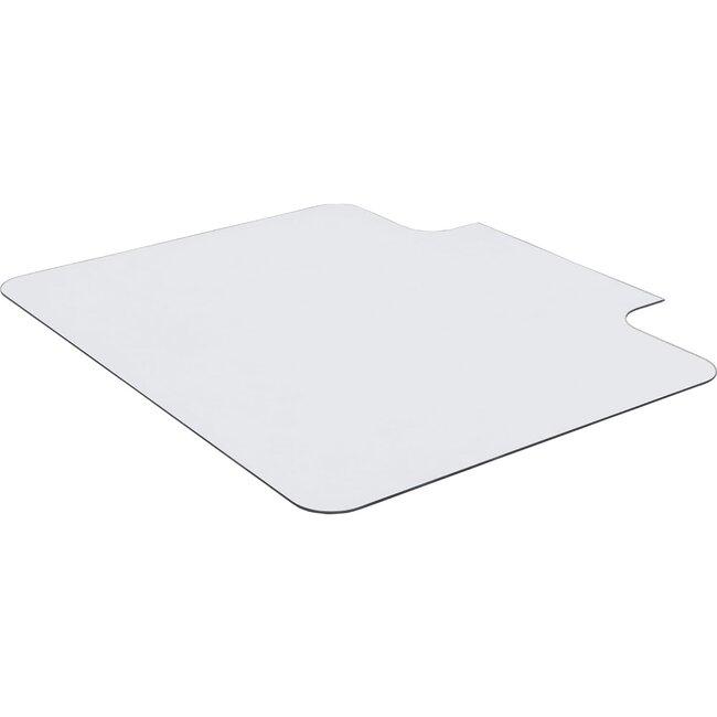 Lorell, LLR82836, Glass Chairmat with Lip, 1 Each, Clear