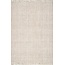 nuLOOM 10x13 Daniela Jute Tassel Hand Woven Area Rug, Off White, Solid Chunky Farmhouse Design, Natural Fiber, For Bedroom, Dining Room, Living Room, Hallway, Office, Entryway