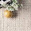 nuLOOM 10x13 Daniela Jute Tassel Hand Woven Area Rug, Off White, Solid Chunky Farmhouse Design, Natural Fiber, For Bedroom, Dining Room, Living Room, Hallway, Office, Entryway