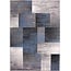 Rugshop Modern Distressed Boxes Area Rug 7' 10" x 10' Blue