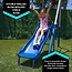 Sportspower Arcadia Swing Set - Outdoor Heavy-Duty Metal Playset for Kids on Slide