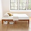 Mellow Naturalista Classic 12-Inch Solid Wood Platform Bed | Wooden Slats, No Box Spring Needed, Easy Assembly | Twin, Cherry