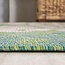 JONATHAN Y SMB110D-8 Zinnia Modern Floral Textured Weave Indoor Outdoor Area-Rug, Bohemian Coastal Mediterranean Easy-Cleaning,Bedroom,Kitchen,Backyard,Patio,Non Shedding, 8 X 10, Cream/Green