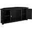 Crosley Furniture Camden 48-inch Corner TV Stand with Open Storage, Black