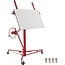 VEVOR 16FT Drywall Lift Sheetrock Lift, 150lb Weight Capacity Drywall Panel Hoist Jack, Construction Tools with Adjustable Telescopic Arm & 3 Lockable Rolling Caster