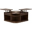 Liberty Furniture INDUSTRIES Wallace Cocktail Table, W36 x D36 x H19, Dark Brown