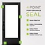 Performance Door System 36 in. x 80 in. VG Full Lite Right-Hand Inswing Pearl White Smooth Fiberglass Prehung Front Door