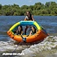 AIRHEAD Sportsstuff Poparazzi 3, 1-3 Rider Towable Tube for Boating, Red