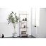 Deco 79 Wood Solid Shelving Unit, 25" x 14" x 71", White