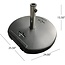 Christopher Knight Home Kelly Outdoor 132lb Concrete Circular Umbrella Base with Stainless Steel Collar, Black