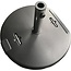 Christopher Knight Home Kelly Outdoor 132lb Concrete Circular Umbrella Base with Stainless Steel Collar, Black