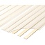 Mellow Fabric Covered Wood Slats, Bunkie Board Mattress Support, Box Spring or Bed Slat Replacement, Full , Beige