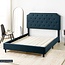 Mellow Fabric Covered Wood Slats, Bunkie Board Mattress Support, Box Spring or Bed Slat Replacement, Full , Beige