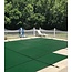 WaterWarden Inground Safety Cover, Fits 20’ x 40’ + 4 x 8' Pool, 1' Offset Left (22' x 42' + 4' x 10') Easy Installation, Stitched for Max Strength, Includes All Hardware, SCMG2040481OFFL, Green Mesh