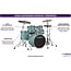 Yamaha Stage Custom Birch 5pc Shell Pack with a 20" Kick 14” Snare Drum in Matte Surf Green for Students and Working Drummers (SBP0F50MSG)