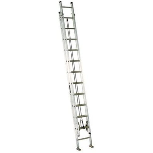 Louisville Ladder 24-Feet Extension Ladder, 300-Pound Duty Rating, AE2224