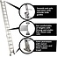 Louisville Ladder 24-Feet Extension Ladder, 300-Pound Duty Rating, AE2224