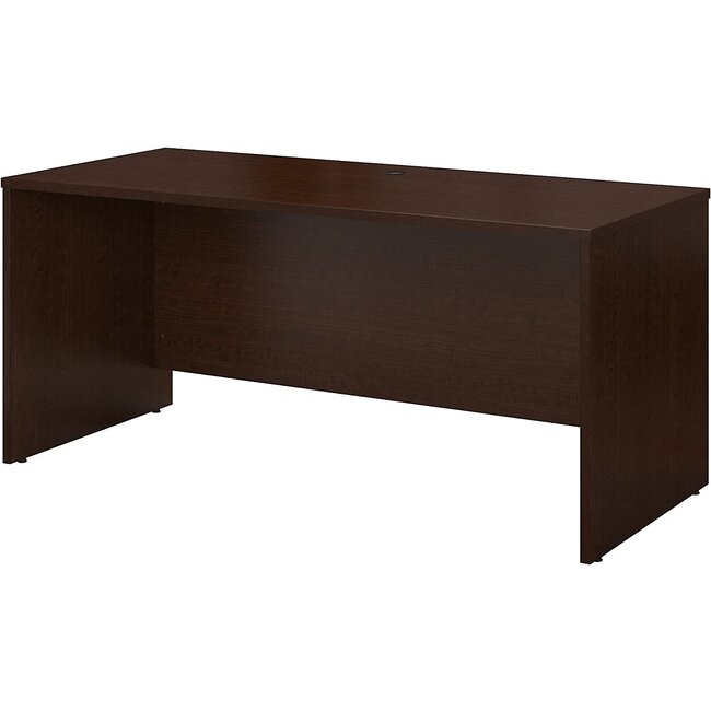 Bush Business Furniture Series C Office Desk, 60W x 24D, Mocha Cherry