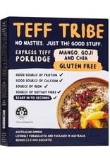 Teff Tribe Teff Porridge - Mango, Goji & Chia 5 x 40g