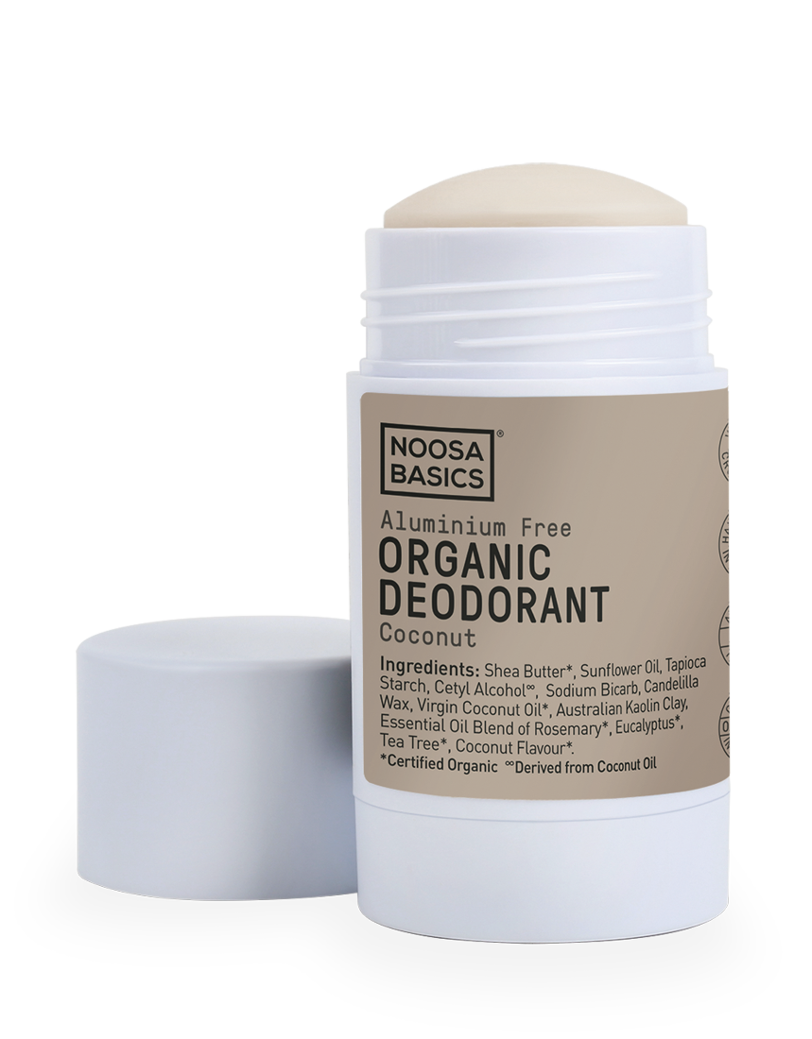 Noosa Basics Deodorant Stick - Coconut - 60g