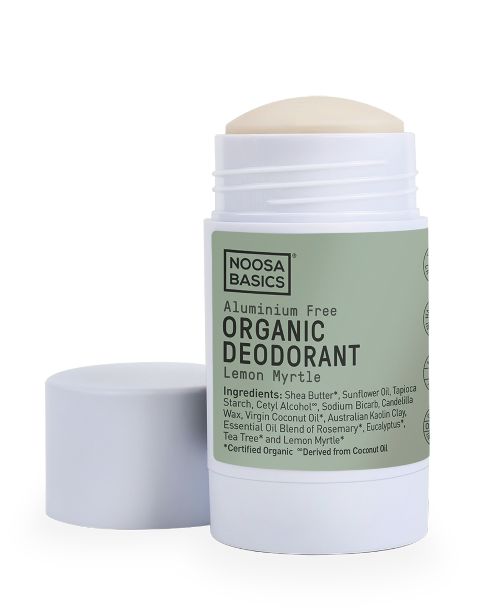 Noosa Basics Deodorant Stick - Lemon Myrtle - 60g