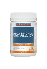 Ethical Nutrients Mega Zinc 40mg Powder With Vitamin C