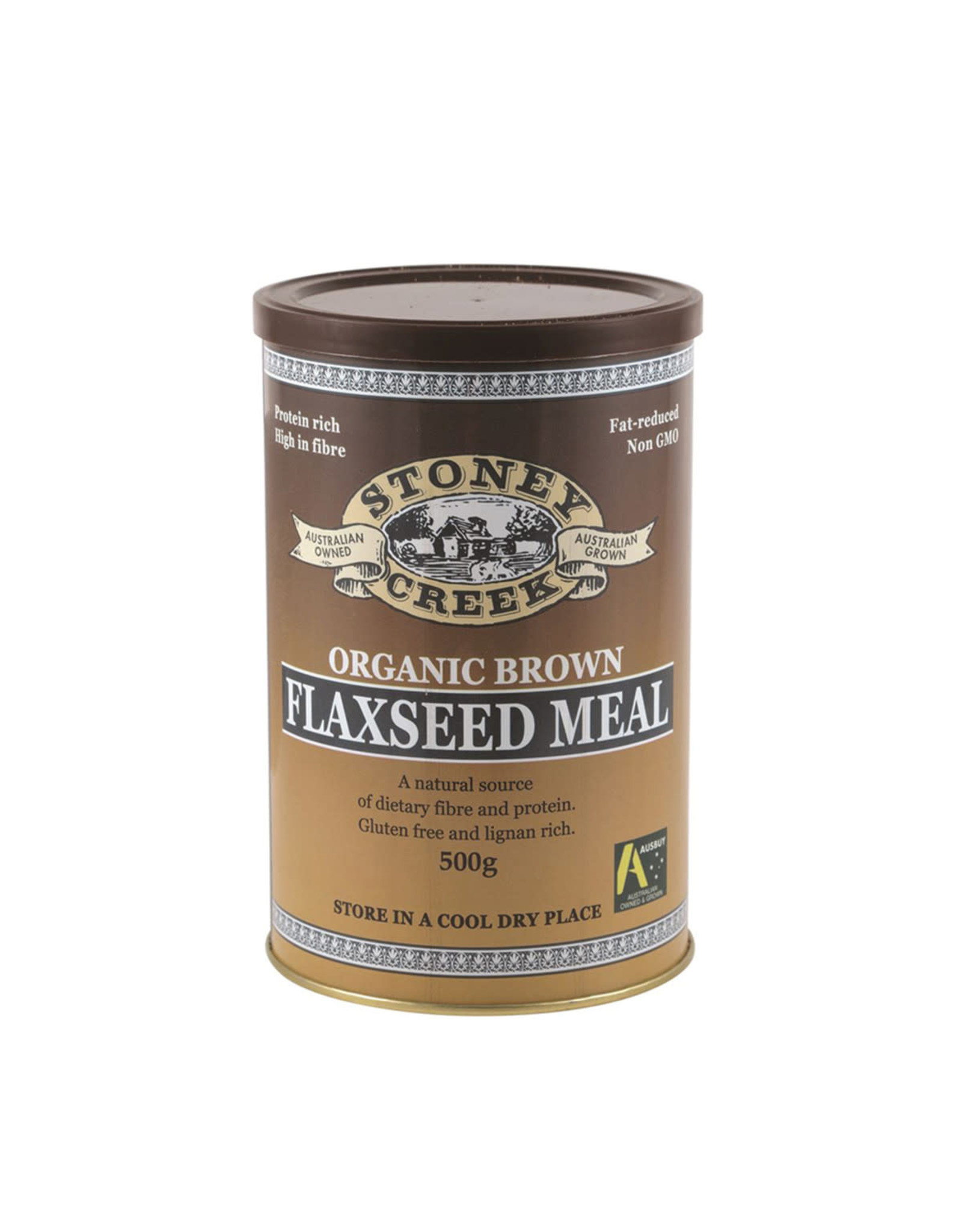 Stoney Creek Organic Flaxseed Meal Brown 500g