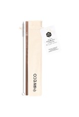 Ever Eco Stainless Steel Straw- Straight  On-The-Go Straw Kit - Rose Gold 1