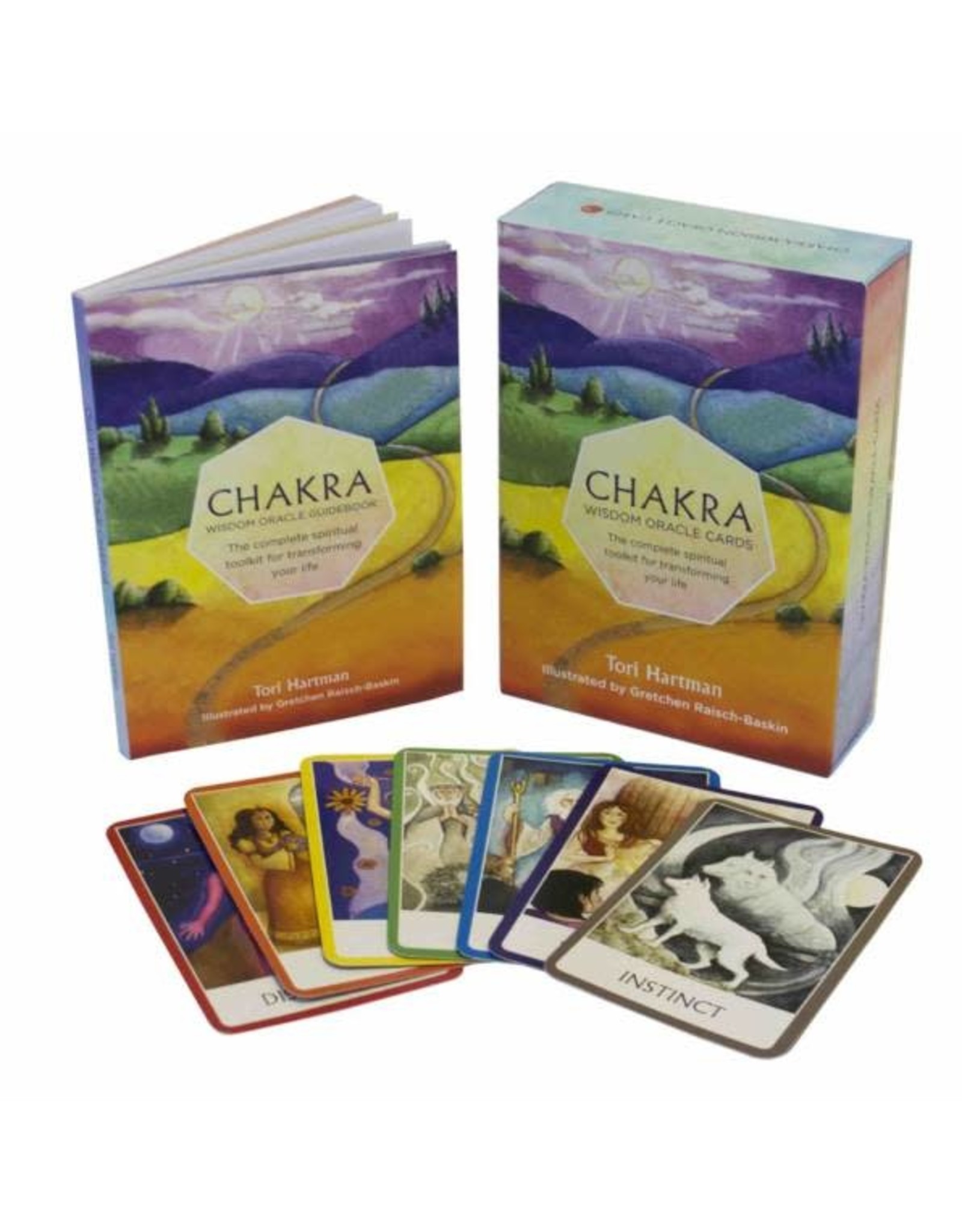 Phoenix Distribution Chakra Wisdom Oracle Cards - Tori Hartman