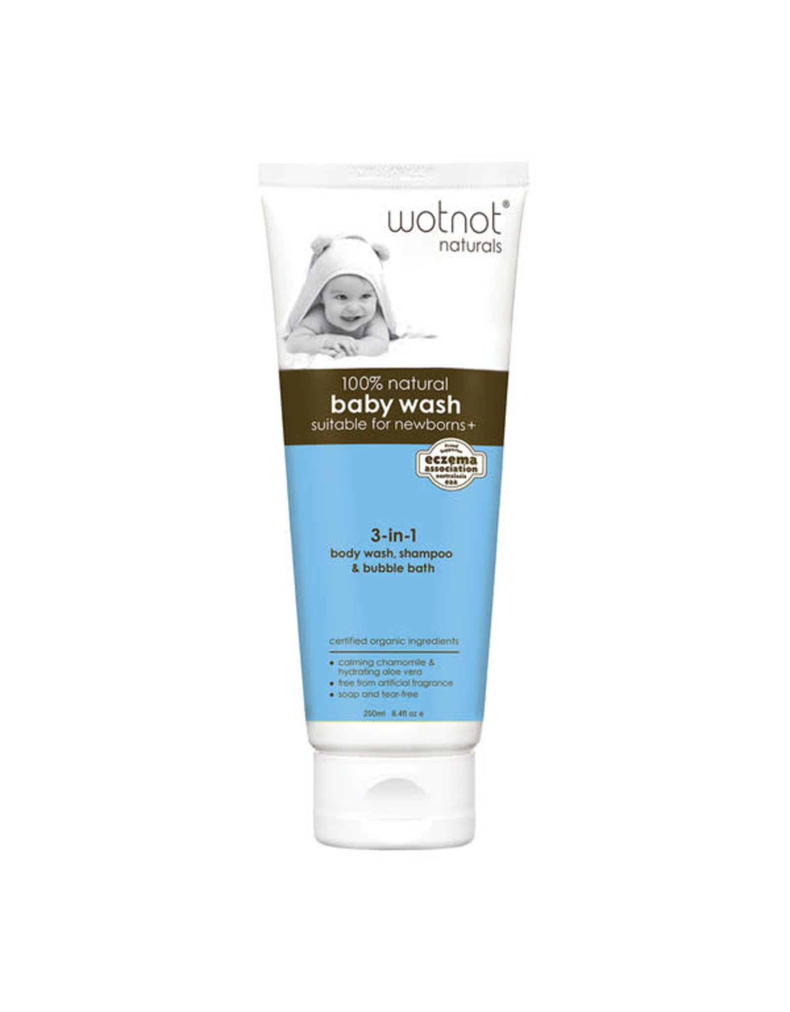Wotnot Baby Wash - Suitable For Newborns 250ml