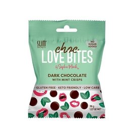 Slim Secrets Choc Love Bites Dark Chocolate with Mint Crisps 36g