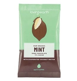 Loving Earth Mint Dark Chocolate 35g